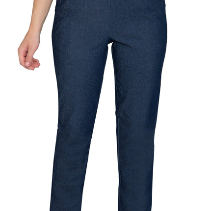 Women's Elastic Waist Pull On Jeans in Denim & Twill - Soft & Lightweight with a bit Stretch