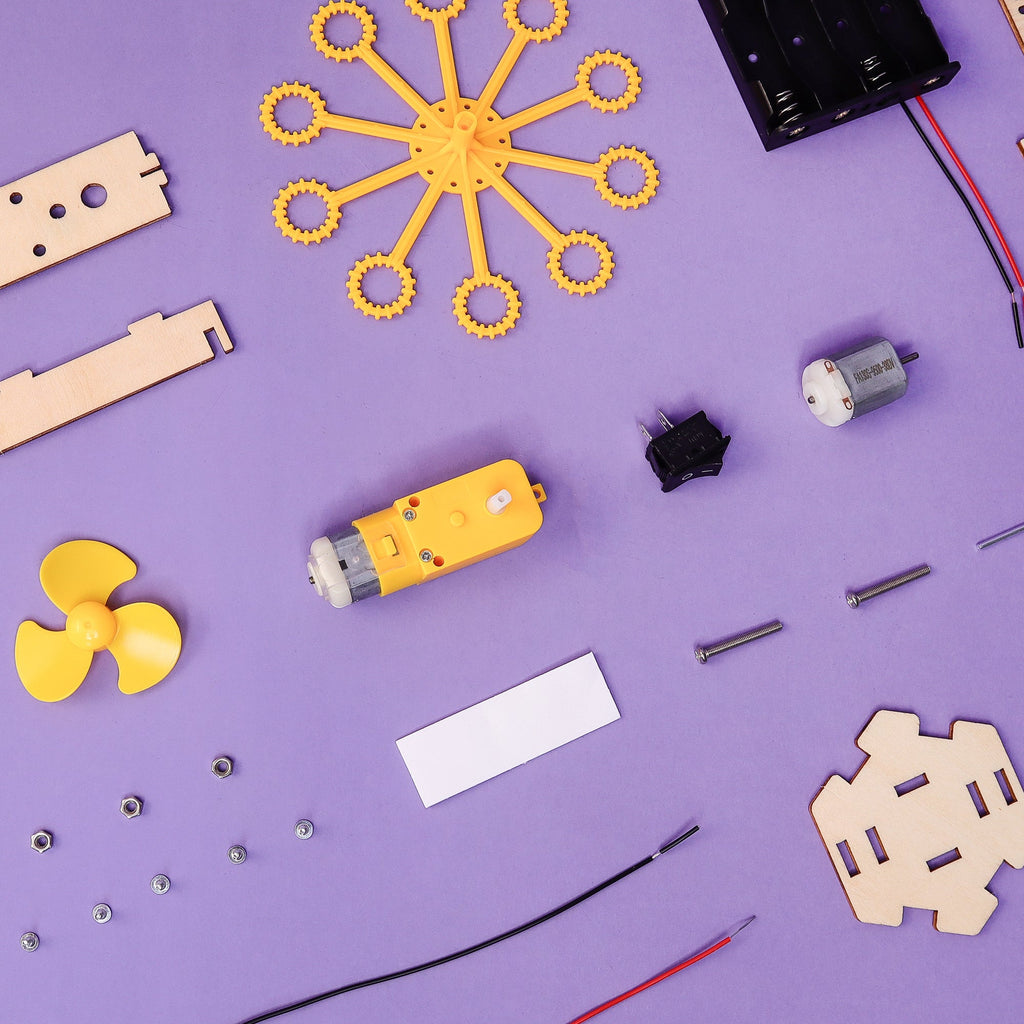 DIY Bubble Machine Kit – Educational STEM Toy for Kids