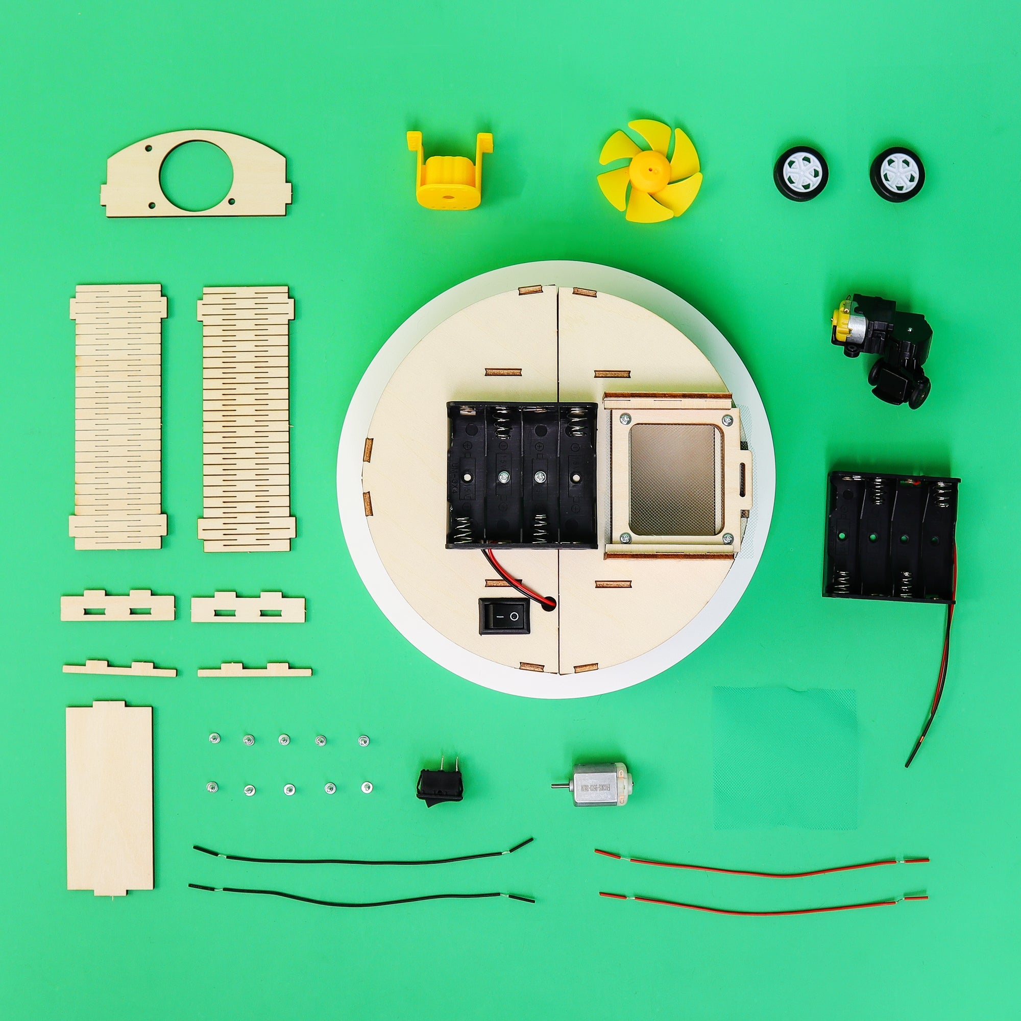 DIY Robot Vacuum Kit – STEM Educational Toy