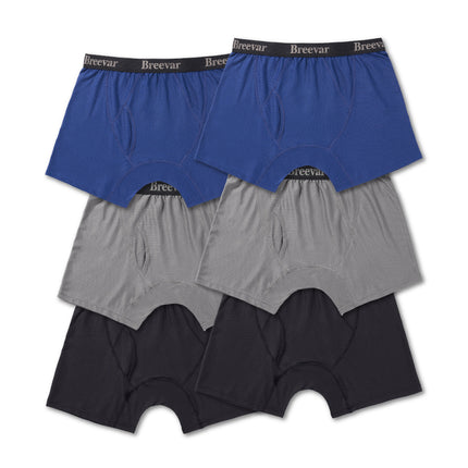 6-Pack Men's Mesh Performance Boxer Brief