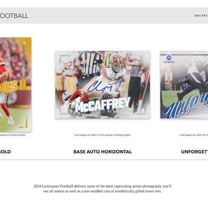 2024 Panini Luminance Football Hobby Box