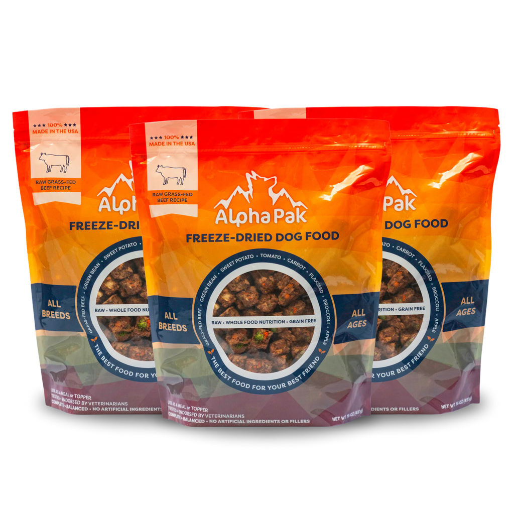PREMIUM RAW FREEZE DRIED DOG FOOD BEEF