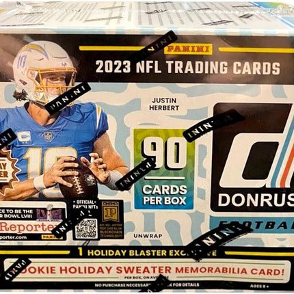 2023 Panini NFL Donruss Holiday Blaster Box Trading Cards