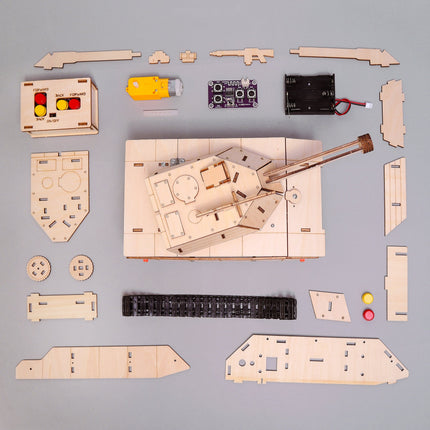 RC TankCam, Tank and Camera Mode, Educational STEM Kit