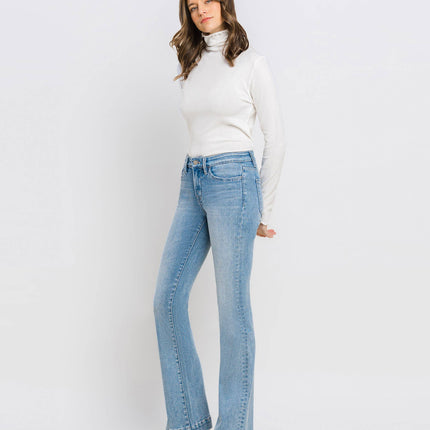 Mid Rise Bootcut Jean