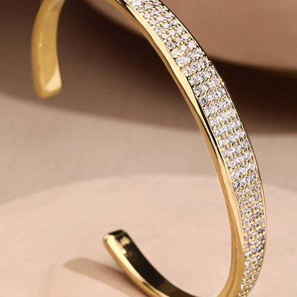 18K Gold Plated Cuff Bracelet