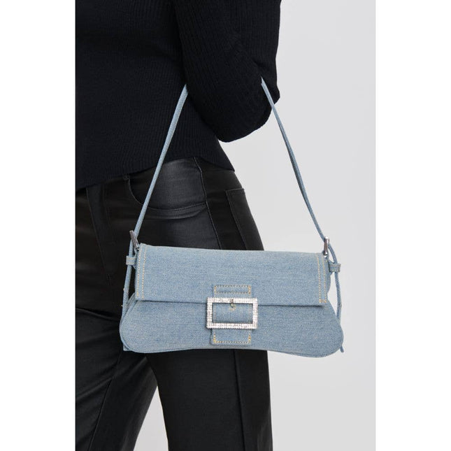 Denim Hobo Bag