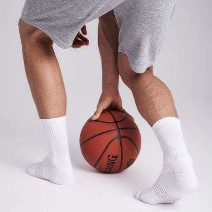6-Pack Men's 3D Sports Crew Socks