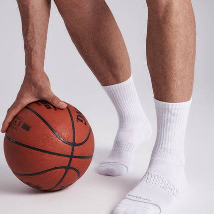 6-Pack Men's 3D Sports Crew Socks