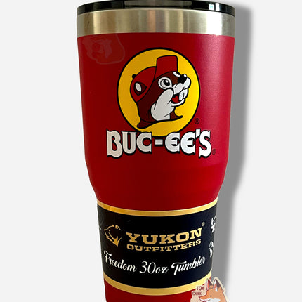 Buc-ee's Yukon Outfitters Red 30oz Tumbler