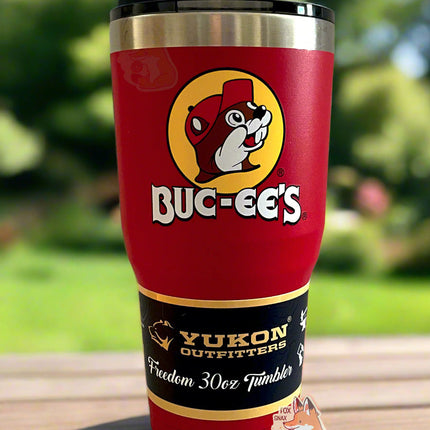 Buc-ee's Yukon Outfitters Red 30oz Tumbler