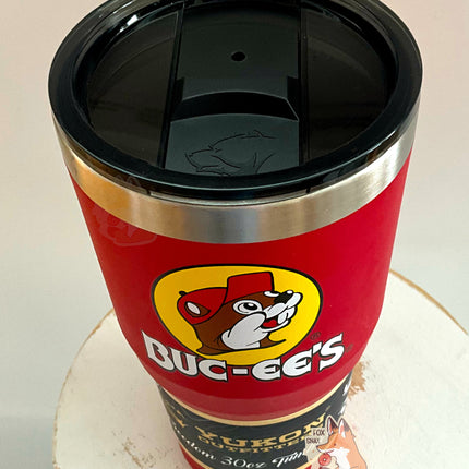 Buc-ee's Yukon Outfitters Red 30oz Tumbler