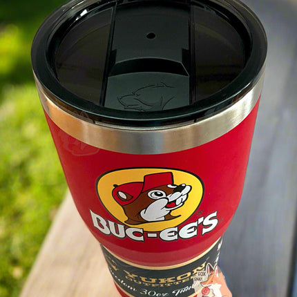 Buc-ee's Yukon Outfitters Red 30oz Tumbler