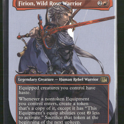 Firion, Wild Rose Warrior (Borderless) - FINAL FANTASY (FIN)