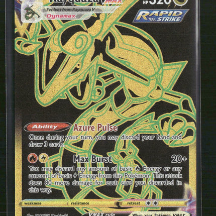 Rayquaza VMAX (Secret) SWSH12: Silver Tempest Trainer Gallery #TG29/TG30
