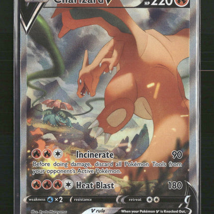 Charizard V (Alternate Full Art) SWSH09: Brilliant Stars #154/172
