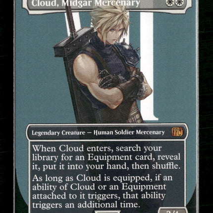Cloud, Midgar Mercenary (Borderless) FINAL FANTASY #375