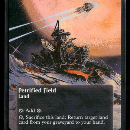 Petrified Field (0077) (Borderless) - Edge of Eternities: Stellar Sights (EOS)