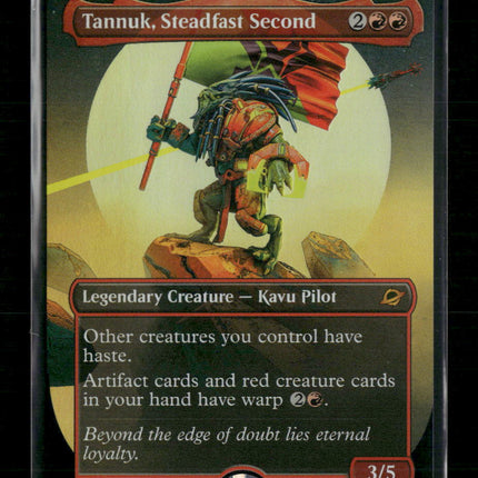 Tannuk, Steadfast Second (Borderless) - Edge of Eternities (EOE)