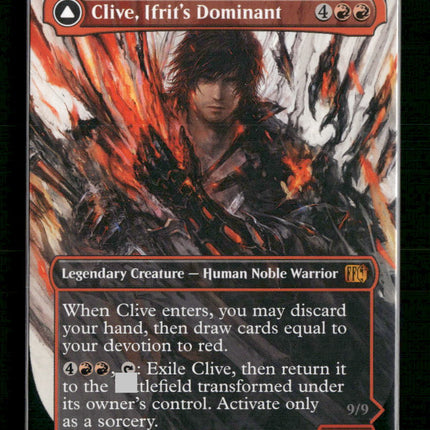 Clive, Ifrit's Dominant (0318) (Borderless) FINAL FANTASY #318