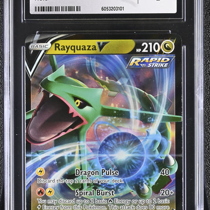 Rayquaza V 2023 Crown Zenith #100/159 CGC 9