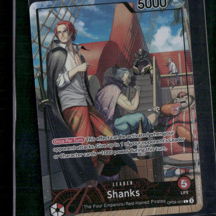 Shanks (2025 PSA Magazine Promo) One Piece Promotion Cards #OP09-001