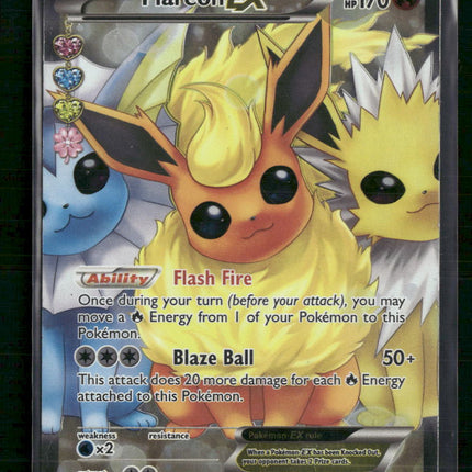 Flareon EX (Full Art) Generations: Radiant Collection #RC28/RC32