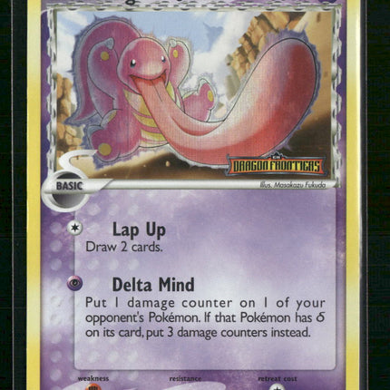 Lickitung (Delta Species) Dragon Frontiers #19/101 - Reverse Holo