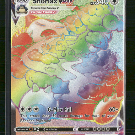 Snorlax VMAX (Secret) SWSH01: Sword & Shield Base Set #206/202