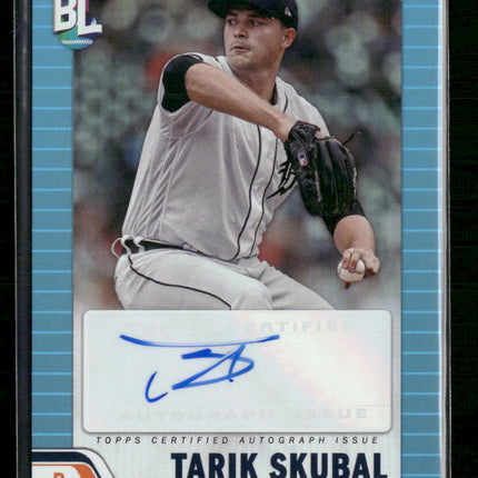 Tarik Skubal 2023 Topps Big League #BLA-TS Big League Blue Foil Autographs
