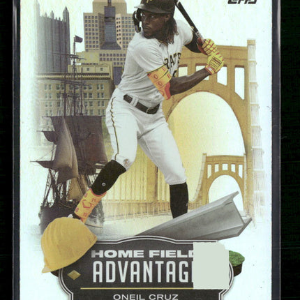 Oneil Cruz 2023 Topps #HA-14 Home Field Advantage