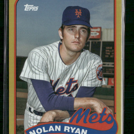 Tom Seaver / Nolan Ryan 2023 Topps 1989 Doubleheaders Gold Foil #/50