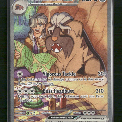 Arven's Mabosstiff ex SV10: Destined Rivals #235/182
