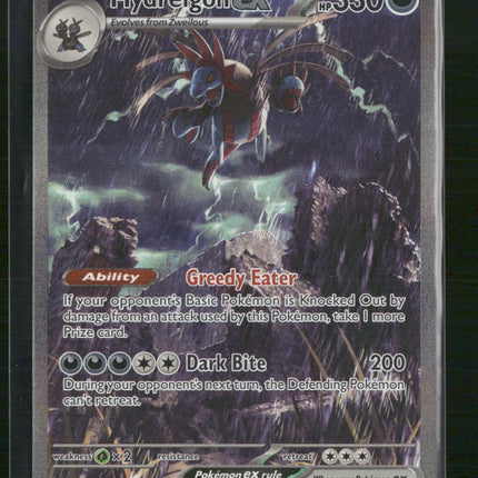 #169 Hydreigon EX White Flare Pokemon