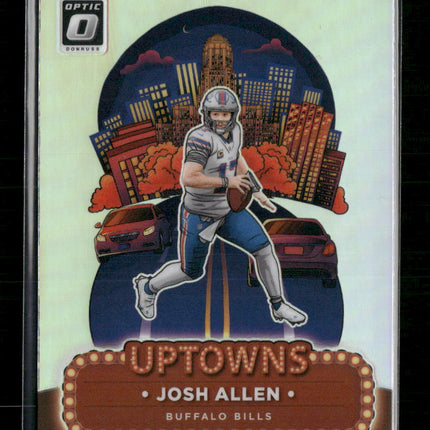 Josh Allen 2024 Donruss Optic #16 Uptowns