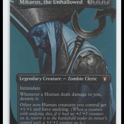 Mikaeus, the Unhallowed (Borderless) Commander Masters #675