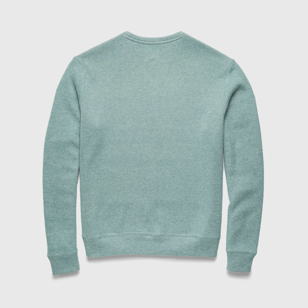 Butch Cashmist Crewneck - Aqua Heather