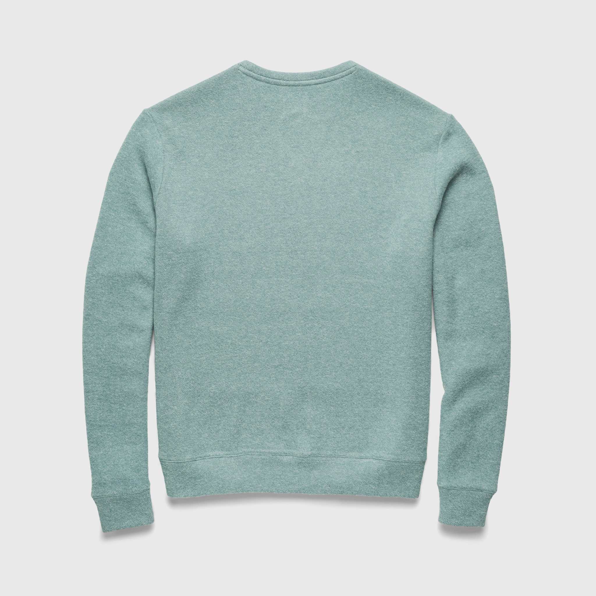 Butch Cashmist Crewneck - Aqua Heather