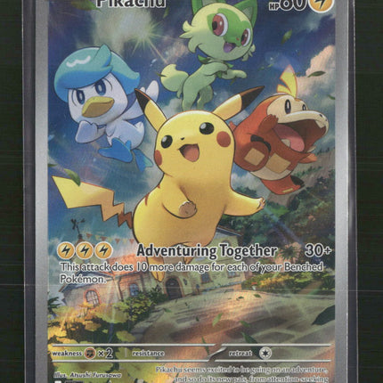Pikachu SV: Scarlet & Violet Promo Cards #027