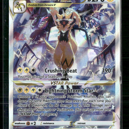 Zeraora VSTAR Crown Zenith: Galarian Gallery #GG43/GG70