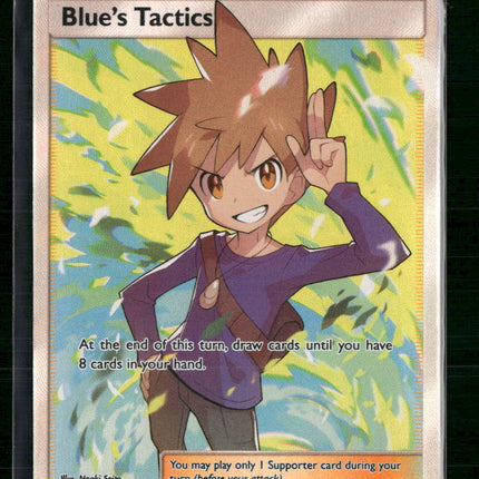Blue's Tactics (Full Art) SM - Unified Minds #231/236
