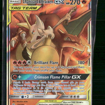Charizard & Braixen GX SM - Cosmic Eclipse #22/236