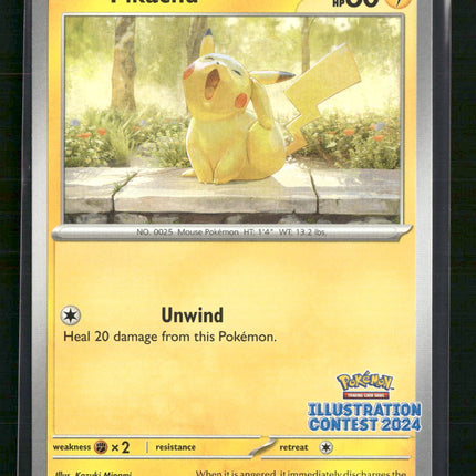 Pikachu SV: Scarlet & Violet Promo Cards #214