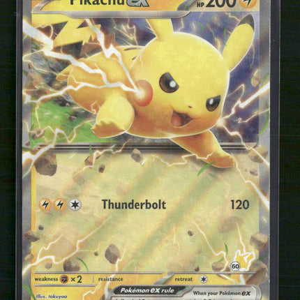 Pikachu ex (Pikachu 60) Battle Academy 2024 #106