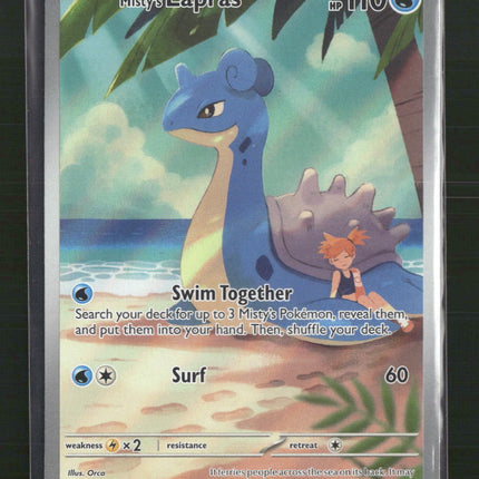 Misty's Lapras SV10: Destined Rivals #194/182