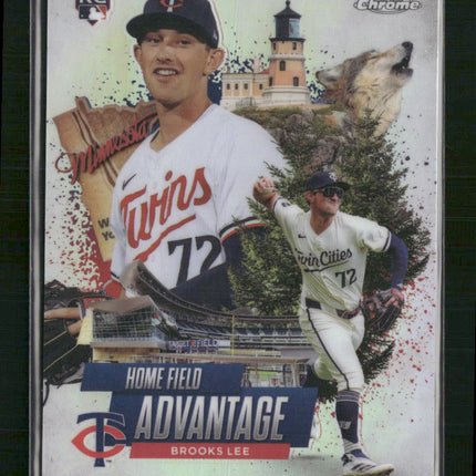 Brooks Lee 2025 Topps #HA-12 Home Field Advantage