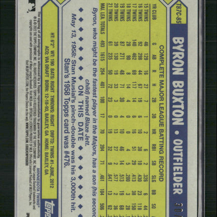 Byron Buxton 2022 Topps #T87C-85 1987 #/99