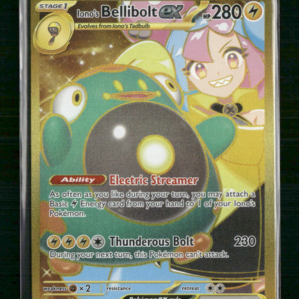 Iono's Bellibolt ex SV09: Journey Together #188/159