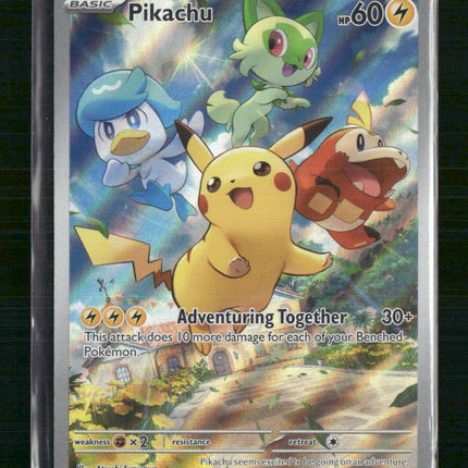Pikachu SV: Scarlet & Violet Promo Cards #027