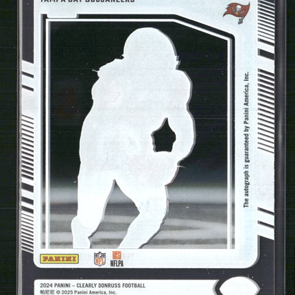 Bucky Irving 2024 Clearly Donruss #86